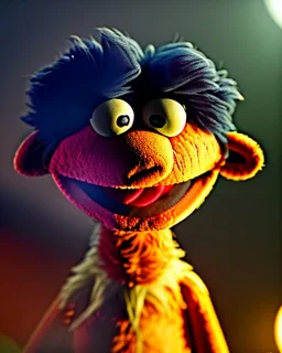 Realistic image, sexy woman body, muppet Sesame Street head, portrait, concept art, smooth, unreal engine 5, god lights, ray tracing, RTX, lumen lighting, ultra detail, volumetric lighting, 3d, finely drawn, high definition, 4k.