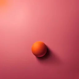 Hyper Realistic orange, pink & Maroon minimalistic background