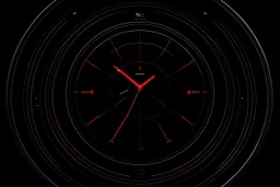 a futuristic display against a dark interface. "WARNING" flashes in bold red, followed by "Temporal Instability Detected" and a red exclamation icon. A small warning symbol and a "[Details]" button offer further insights. Text dynamically scrolls or blinks for emphasis, using vivid red for urgency. This UI ensures vital alerts are prominent, crucial for navigating time and space safely.