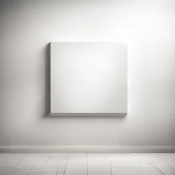 Hyper Realistic Abstract White Wall