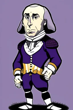 James Madison British football player cartoon 2d