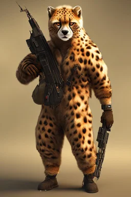 Bf4 russian engineer but it's furry cheetah