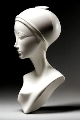 ceramic sculpture, feminine, simple, minimalistic, creative