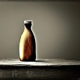 still life bottle