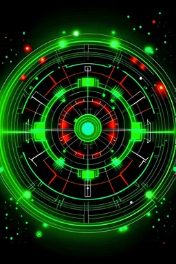 give me a logo for my youtube channel with electromagnetic field and pcb design