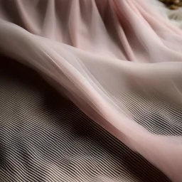 Tulle fabric, synthetic material, nylon, dusty pink, milky colors