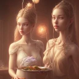 a dinner date with the girl next door, slice of life, modern, realistic,!! looking at the camera!!, solo, first person pov, enjoying life!!! elegant, highly detailed, digital painting, artstation, concept art, matte, sharp focus, illustration, art by artgerm and greg rutkowski and alphonse mucha