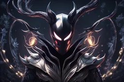 Hollow knight venom in 8k solo leveling shadow artstyle, in the style of fairy academia, hollow knight them, mask, close picture, neon lights, intricate details, highly detailed, high details, detailed portrait, masterpiece,ultra detailed, ultra quality
