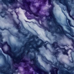 Hyper Realistic navy-blue & purple marble texture with rustic background & vignette effect