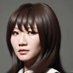 portrait woman hitomi tanaka, highly realistic, 8