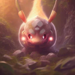 Mystery pokemon,Ambiance dramatique, hyperrealisme, 8k, high quality, lot of details, portrait,