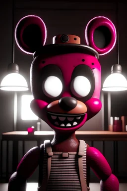 five nights at hiler, realistic, 8k --ar 2:3t