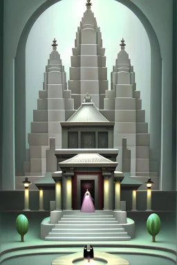 picture of temple by mark ryden
