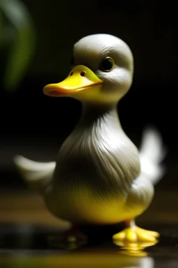 a figure of an ugly duckling