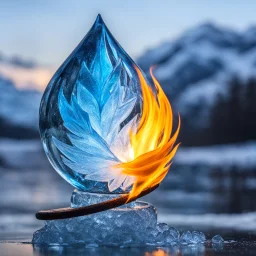 the perfect flame of ice