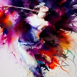 fire, flames, woman dancing, watercolor illustration by <agnes cecile> <Yoji Shinkawa>, natural tones, ornate and intricate detail , soft smooth lighting, soft pastel colors,