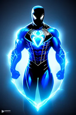 spider-man, DC blue lantern, blue lantern symbol