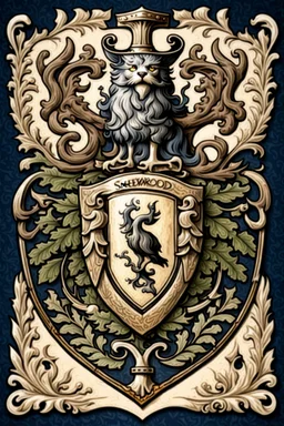 The Sherwood family crest