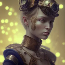 composition,portrait painting of a steampunk princess,steampunk center, ultra realistic, concept art, intricate details, eerie highly detailed, shiny, smooth, studio quality, octane render, Surrealism, Triadic colour scheme,glow-stick, ambient lighting,nightclub lighting, polaroid, 100mm, --ar 1:1 --v4