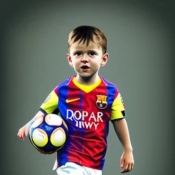 Messi at 3 years old