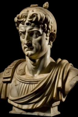 Roman Bust Aeneas the trojan hero