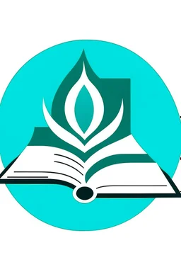 A logo consisting of a book and something that indicates learning difficulties