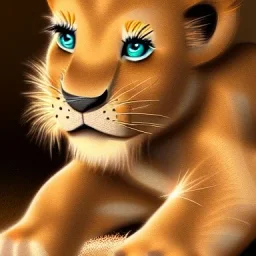 Lion King animation Honzo male light brown lion