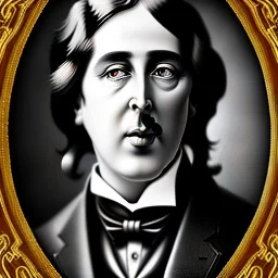 Ultra detailed fullbody Portrait in oil on canvas of oscar wilde ,extremely detailed digital painting, extremely detailed face,crystal clear Big glowing eyes, mystical colors ,perfectly centered image, perfect composition, rim light, beautiful lighting,masterpiece,8k, stunning scene, raytracing, anatomically correct, in the style of robert e howard and Wizyakuza and Ohrai Noriyoshi and Simon Bisley and uncannyknac