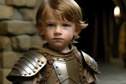 can you make the boy look more medievel
