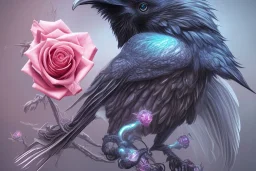 rose Mechanical female raven