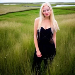 my gorgeous, blond girlfriend lives among the coastal fens of Denmark