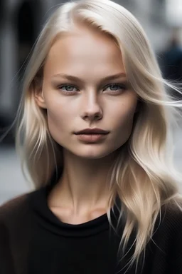 blonde scandinavian model