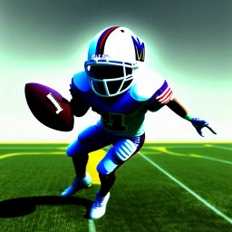 Zero gravity American football