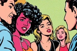 pop art pixels 1000 images talking people