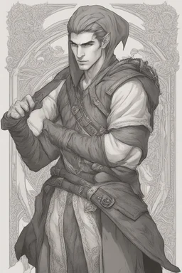 male elf rogue