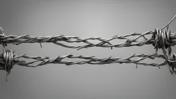 Hyper Realistic Barbed Wires