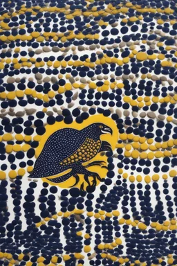 west coast eagles aboriginal dot painting guernsey