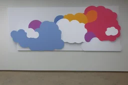 round pop art cloud by Richard Hamilton