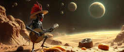chicken alien cowboy banjo ant mutants in the breakfast omelette system,, goa for the outer rim, planetary conquest, explore and dominate, stratovarious, goa trance, reggae folk fusion, science fiction, psybreaks, chill, funky