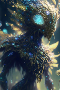 field spirits creature ,shiny, intricate, Exquisite details and textures, highly detailed, digital painting, artstation, concept art, sharp focus, nature background, illustration, 8k, by stability ai, nvidia