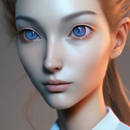 female student studying by the window, anime style,perfect face, cool face, ultra detail, unreal engine 5, cinema4d, sun light, studio lighting --ar 1:1 --v 4