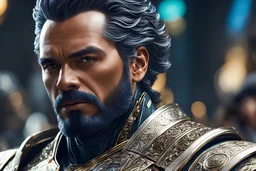 Omniman in 8k live action artstyle, omniman custom, dynamic pose, intricate details, highly detailed, high details, detailed portrait, masterpiece,ultra detailed, ultra quality
