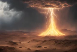 the Lord sent thunder and hail, and fire darted to the ground. Thus the Lord rained hail on the land of Egypt. This hail and the fire mingled with it were so very heavy, there was none like it in all the land of Egypt since it became a nation