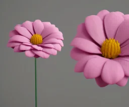 Flower 3d rendering