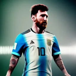 argentina world cup champion,lionel messi highly detailed, wings, soft studio lighting, background 64k