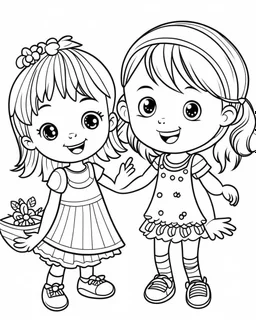 small kids coloring pages