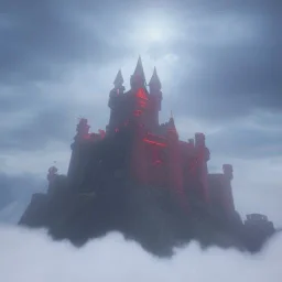 Cloud castle Christmas