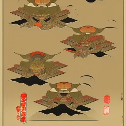 shop logos, Ukiyo-e japanese art