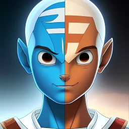 Aang face, cartoon Avatar: The Last Airbender, air control,