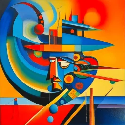 a fluidity that is freeing beyond description; Wassily Kandinsky , Golden Hour; Iridescent; Controversial; Supremely Detailed; Stupendous